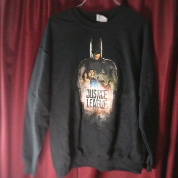 NEW Batman Justice League Brand New Authentic and Licensed Mens Sweater xl - Picture 1 of 4